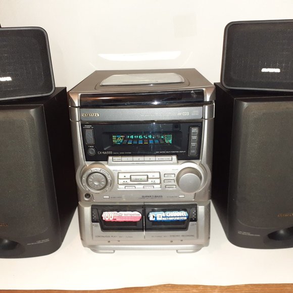 AIWA Other Aiwa Digital Audio System Cxna555 3 Cd Changer Amfm Dual